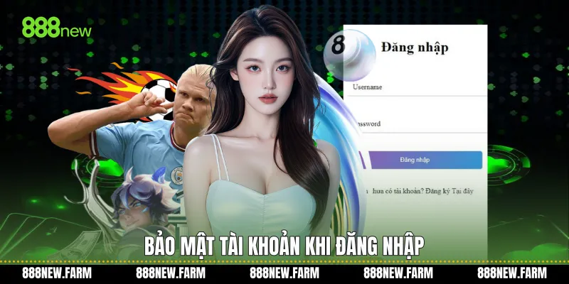 Bảo mật tài khoản khi đăng nhập