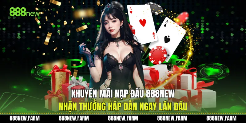 Khuyến Mãi Nạp Đầu 888new Nhận Thưởng Hấp Dẫn Ngay Lần Đầu