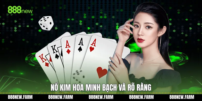 Nổ kim hoa minh bạch và rõ ràng